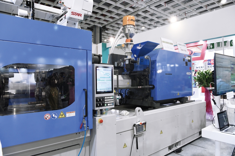 日鋼所臺北展會展出機器