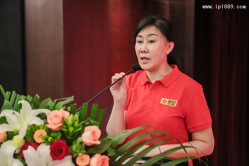 農膜專委會秘書長劉敏致辭